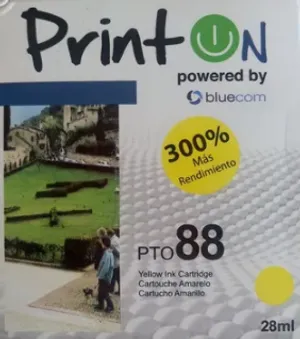Cartucho de Tinta Printon  Compatible con Hp 88XI K550 K5400 K8600 L7550